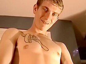 Inked Jerks Off And Jizzes Solo