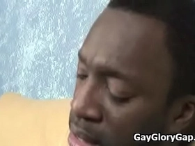 Interracial hardcore gloruhole gay fuck and handjob video 28